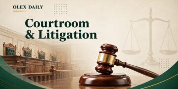 OLEX Daily branded Courtroom & Litigation